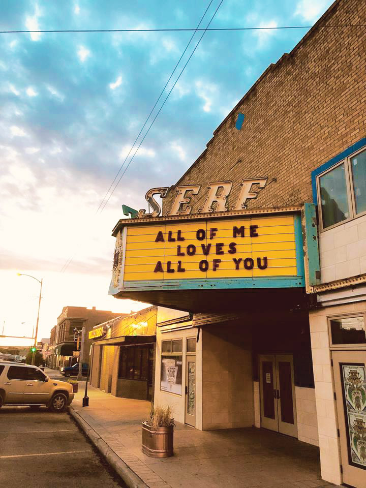 The Historic Serf Theatre Hall A New Mexico Landmark (est. 1937)